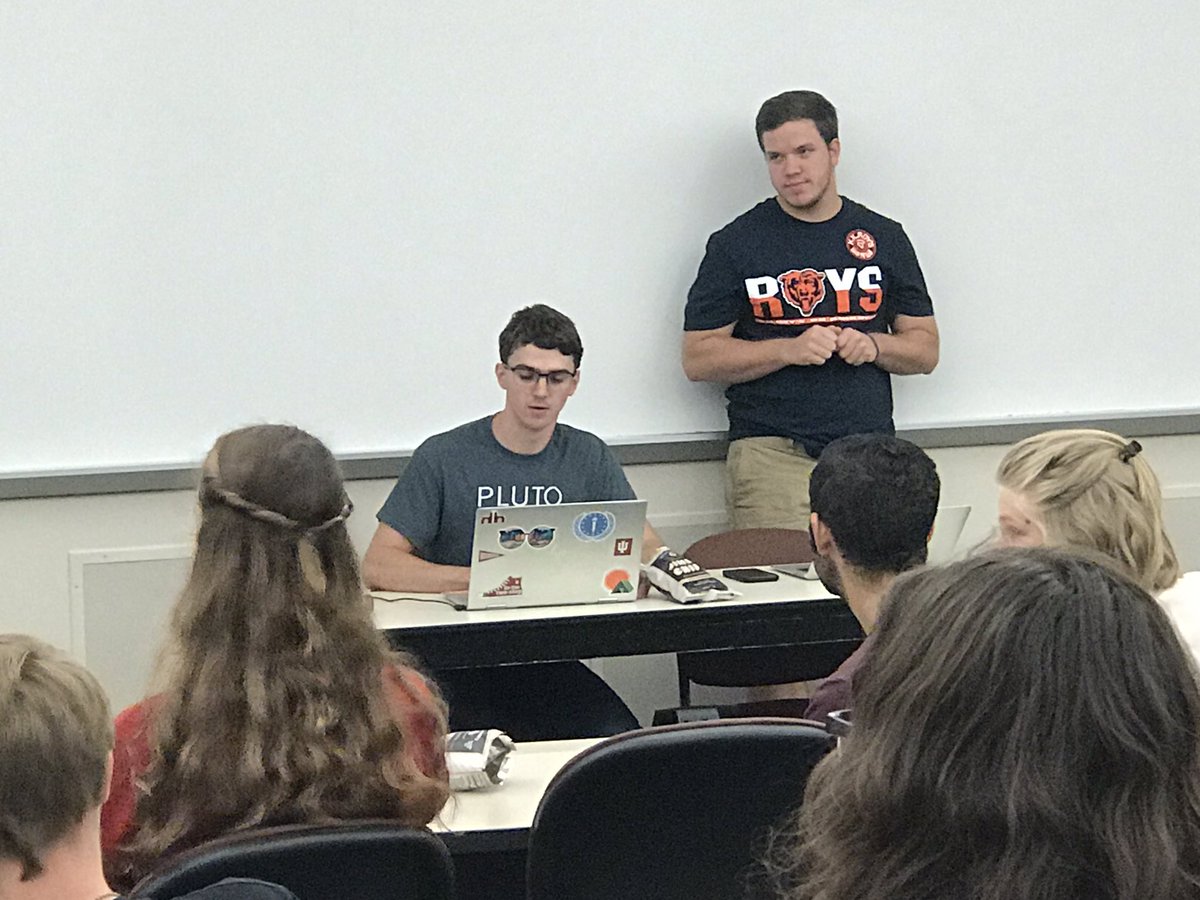 IndianaMUN's tweet photo. Here’s a live look at the New Member Simulation . We’re currently training or new members in the basics of Model UN. Catch them on the circuit! https://t.co/OHzs1kf7tu