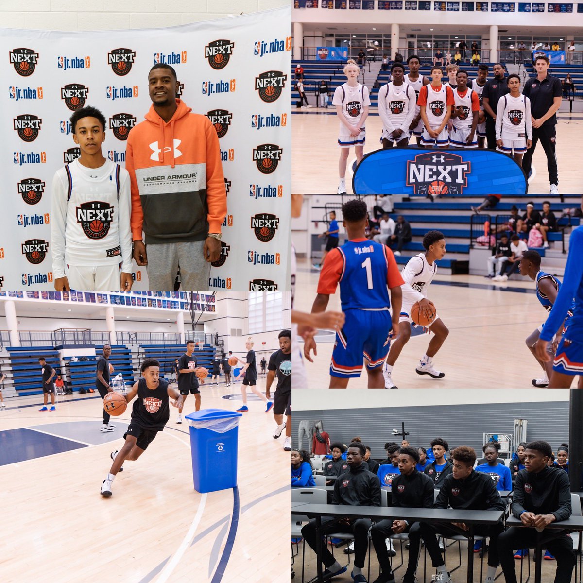 Maurice McKnight Class Of 2023 Showed Why He’s One Of The Best Point Guards In The Country At The UA Next Combine.  
#EmbraceTheWork