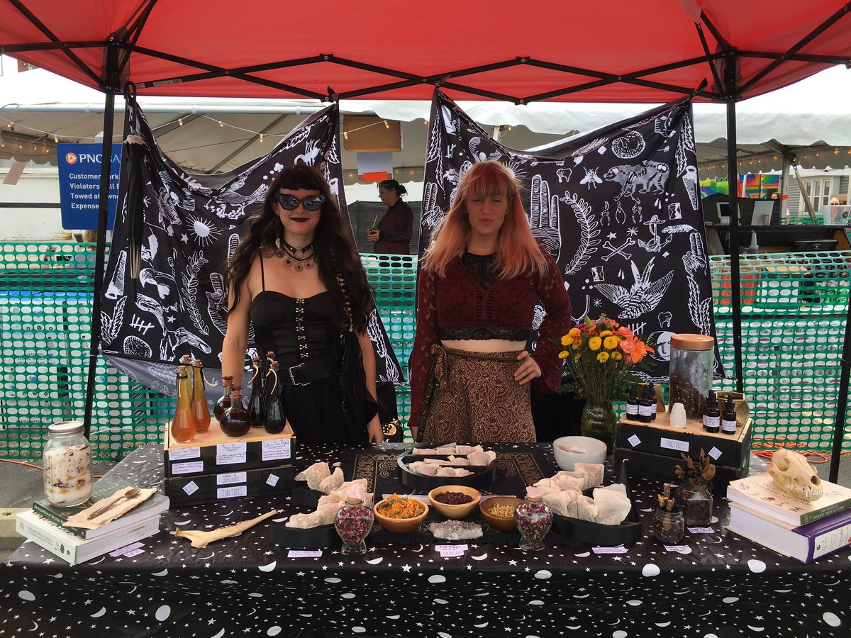 Okara Imani killed it on the Big Car stage!! up next is Crescent Ulmer on the Founders stage. be sure to visit our vendor, Savannah Norris, for some spells and potions 🌈