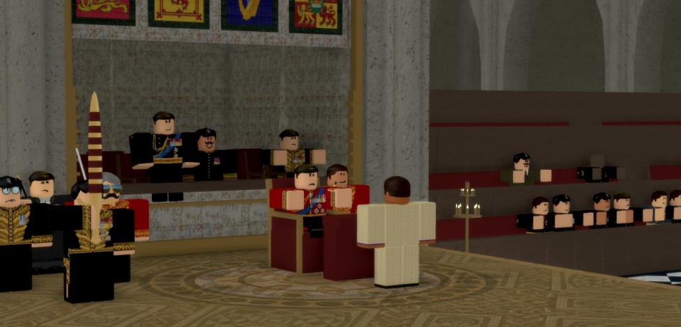 Royal Household Roblox On Twitter His Majesty King Thomas The First Was Crowned King Of The United Kingdom Of Great Britain And Ireland And Of His Other Realms And Territories At Westminster - wreched london westminster abbey for crow roblox