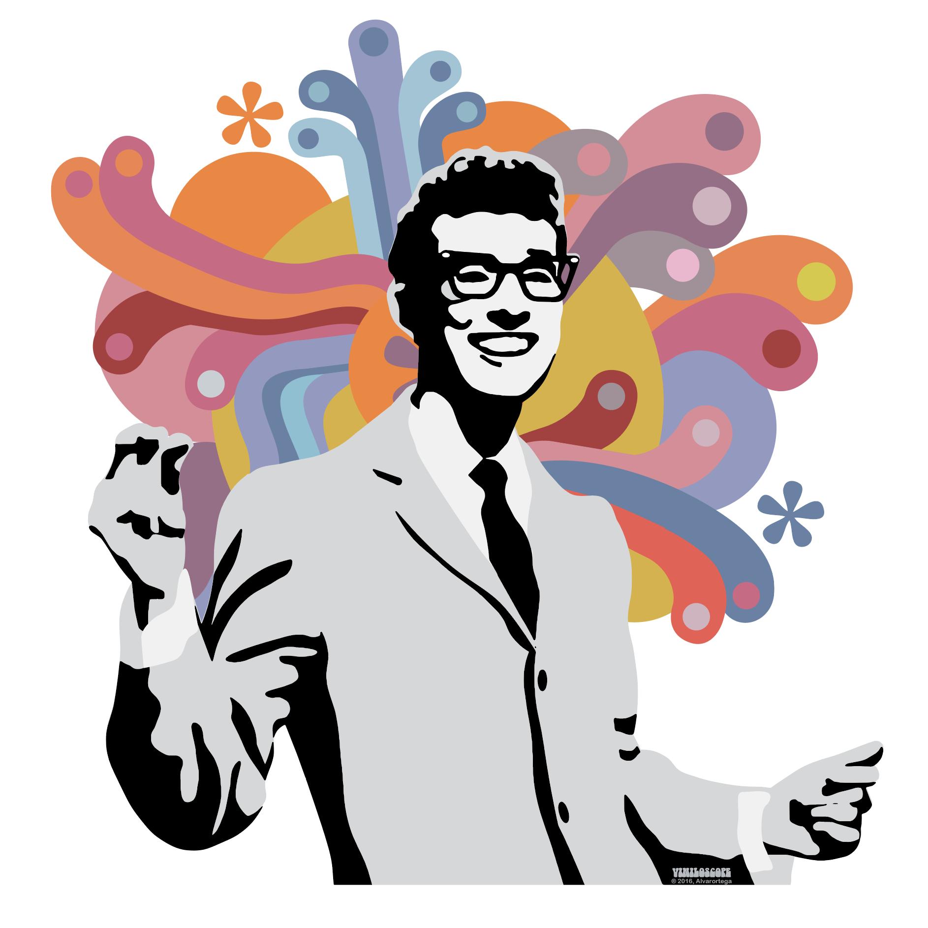 We re still raving on to that crazy feeling! Happy birthday, Buddy Holly!  : 