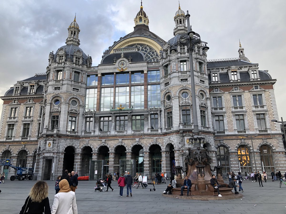tforkmann's tweet photo. Byebye 🇧🇪! Manage to see the beautiful central station in Antwerp. Thank you all for a great #fableconf!
See you hopefully next year! https://t.co/ltg5PuQTv3