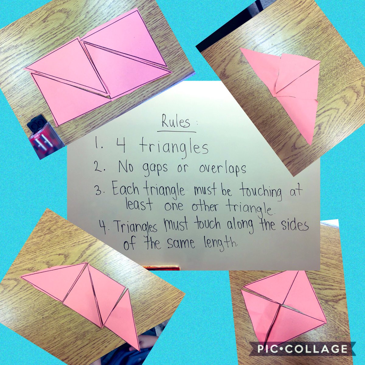 mrsclarkwrdsb's tweet photo. Our brains can think visually. Can you create a shape by following all the rules? @joboaler #inspirationalmathweek #powerfulbrains https://t.co/2gfFw1KfDF