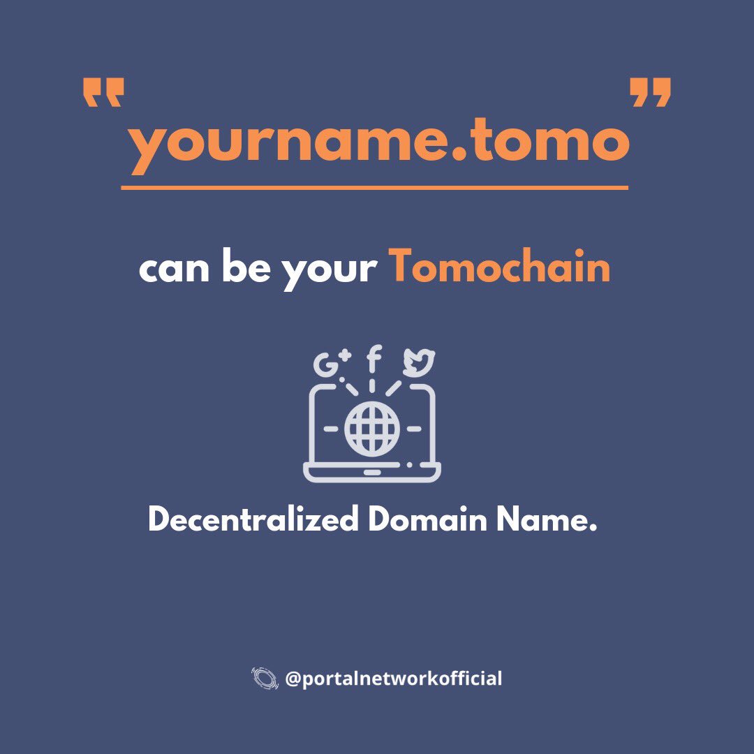 itisportal's tweet photo. We are almost ready to launch @TomoChainANN Name Service
🤩
Get ready to pre-register your favorite “.tomo” 🎊

Join👉🏼 https://t.co/l4VaQXbVkV

#Tomo #Tomochain $tomo #bnb #binance @BinanceResearch $tomo https://t.co/3A2FNy4z6N