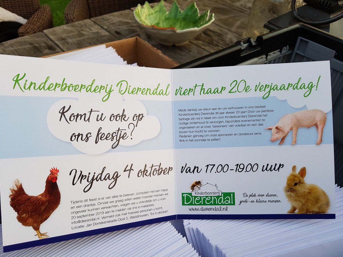 Dierendal's tweet photo. En ná ons kinderfeestje op 2 oktober vieren wij @Dierendal op 4 oktober nóg een feestje: wij gaan al onze trouwe sponsoren voor één keer echt bedanken en in het zonnetje zetten #leukelezing #muziek #hapjedrankje #ookdeelsgesponsord😅. https://t.co/cIxsfqFjxE