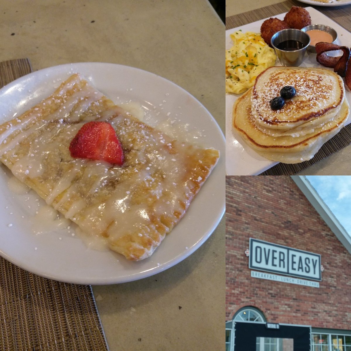 FaturdayOmaha's tweet photo. Happy Faturday! Faturday breakfast at @overeasyomaha I finally got to try their homemade version of a pop tart....brown sugar style! - Dave's plate #foodie #podcast #breakfast #thanksforeatingwithus https://t.co/yeZiIC16i0