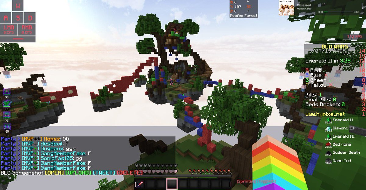CalmGuild's tweet photo. Amazing Bw GvG against @Sir_CowMC's guild! Everyone fought valiantly!! GG to us Calm kids for winning 3-0! https://t.co/FdoJchQvYt