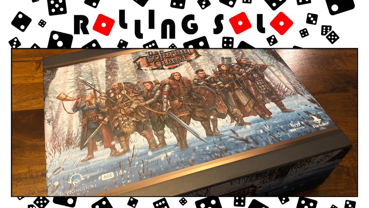 TryRollingSolo's tweet photo. Rollers! Join me as we learn how to play #TheIsofarianGuard from @skykingdomgames. The Isofarian Guard launches on #Kickstarter September 10th! ⚔️
#BoardGames #BoardGame #Tabletop #Gaming #Gamer #Games #Narrative @GameToppersLLC @fortellergames
https://t.co/e3EC6D17o7 https://t.co/54QX772lnt