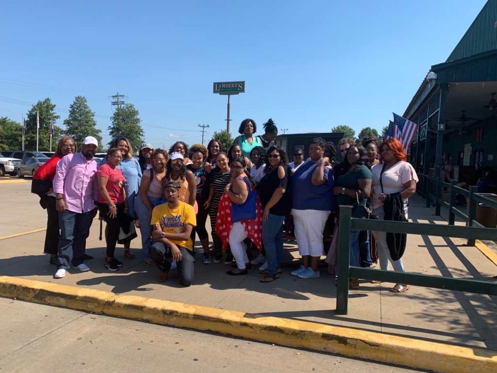 GetwellElement1's tweet photo. "Eating well" with Getwell! 2019 Getwell Elementary School Teachers' Retreat #SCSis901 #GetwellSCS #choose901 #scs #memphistn #choose901 #teachersretreat https://t.co/Yc2TiO6VMX