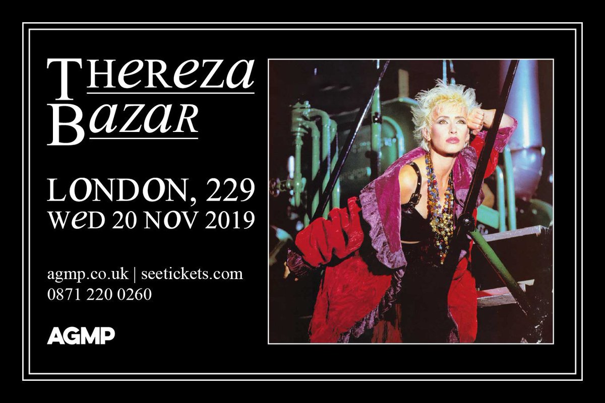 therezabazar's tweet photo. Who's got tickets ? X💋
https://t.co/EDOq5QkA5p
@agmpconcerts @DollarOfficial_ @gndfanzone
#TherezaBazar #Live #London #229Club #Dollar #MirrorMirror #LovesGottaHoldOnMe #OLamour #TooMuchInLove #TheBigKiss https://t.co/dzesgcDac0