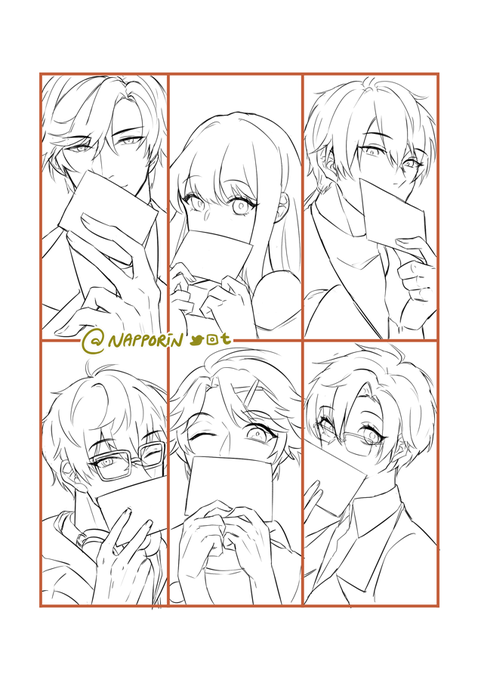 warm up sketches ! 
