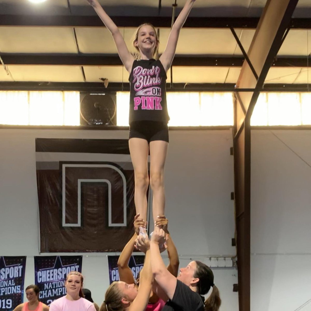 dfg5500's tweet photo. Had a blast stunting with the @pinkladies_ba today! https://t.co/qZ4AhlBGSm
