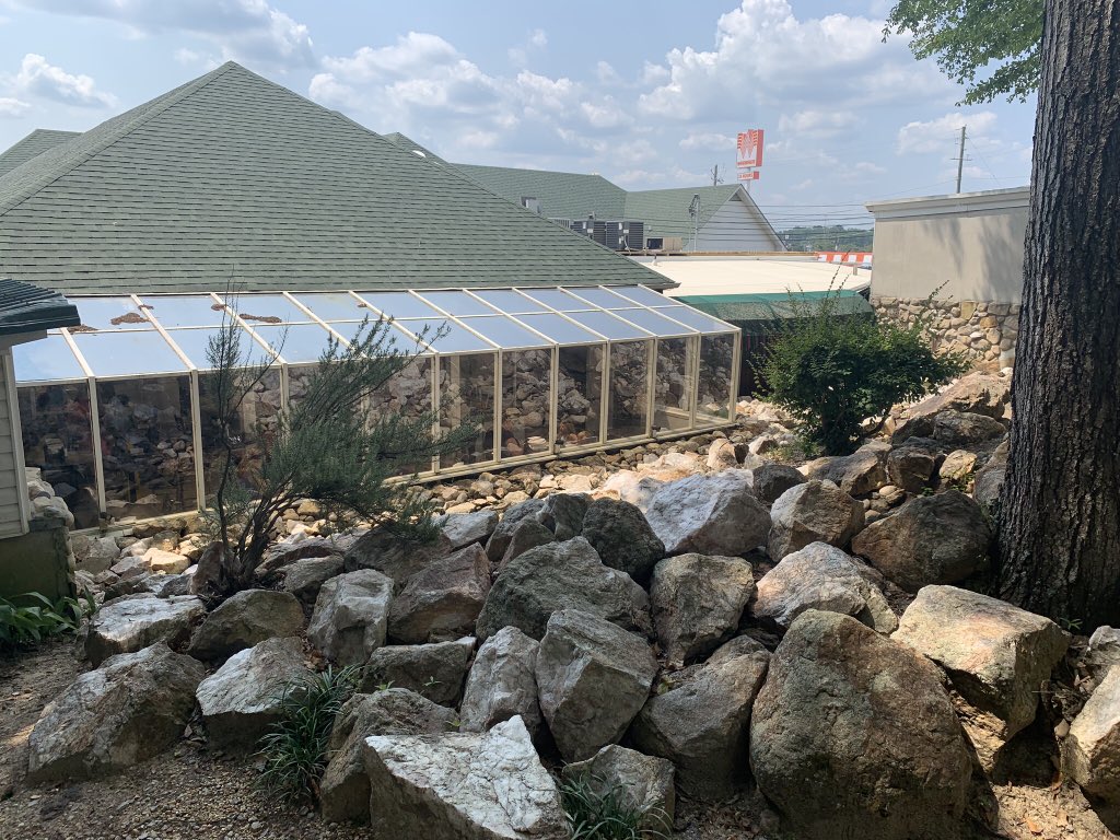 BackroadsStaff's tweet photo. Mark had the opportunity to check a bucket list item off our list today when he visited the Peach Park in Clanton, Alabama! Started in 1984 as a roadside fruit stand, today the park is spread over 7 acres and includes something for everyone! @peachpark205
#peachpark #clantonal https://t.co/3J44qkjQIP