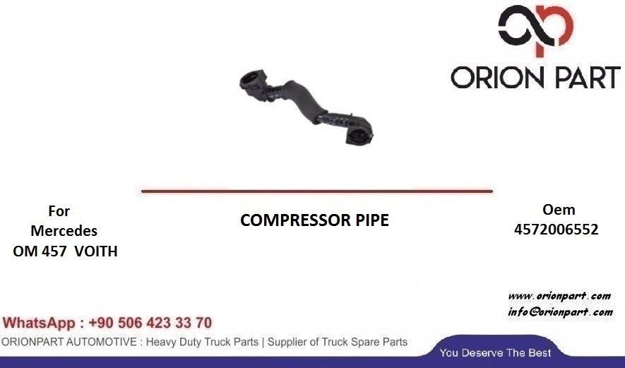 Orion_part's tweet photo. https://t.co/dFtPAXx6pJ
#compressorpipe
for #mercedes #axor #om457 #voith
#a4572006552 4572006552
Please contact with us to learn our special price for you.
E-mail: info@orionpart.com
Whatsapp: +90 506 423 33 70
@compressorpipe @MercedesTruckUK @axor3240benz
@Orion_part https://t.co/AOmOecIKln