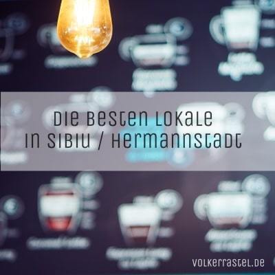 Die besten Lokale in Sibiu Hermannstadt (Restaurants, Cafes, Pubs) volkerrastel.de/lokale-sibiu-h…