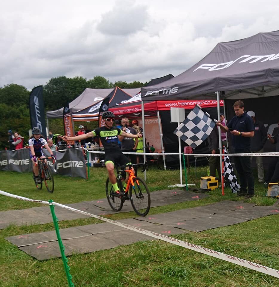 Chris Hilbert Wins Under 16s At  NDCXL Round 1 Shipley #Sherwoodpinescycles #rideforcharlie