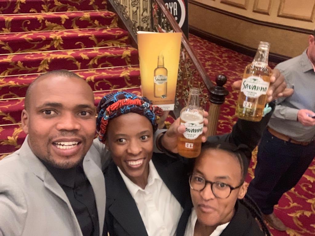 laluciam's tweet photo. Outchea @GoldReefCitySA with @tebatsol and @plaasjapieZA for the #SavannaCCA. https://t.co/AGVwAMHTys https://t.co/INMEEJGUoG