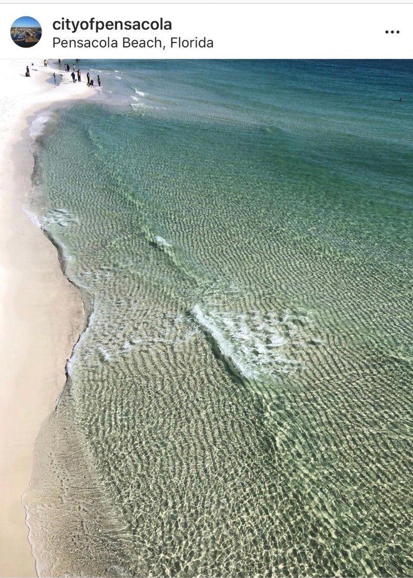 dr_bw's tweet image. Nice shot of #ripples and #bedforms from Pensacola on their @instagram page...