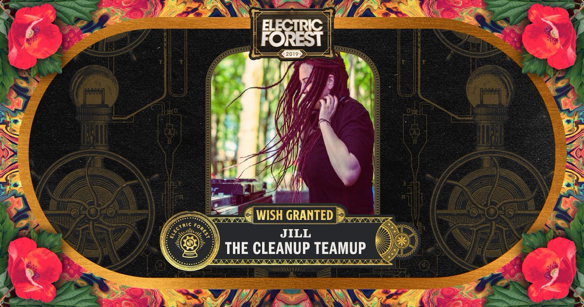 Electric_Forest's tweet photo. #EFWishMachine On The Road - Jill &amp; The Cleanup Teamup.

After playing her own DJ set at #EF2019, Jill organized an office volunteer day in her local community and invited HQ to join. https://t.co/0pbAZFInaw