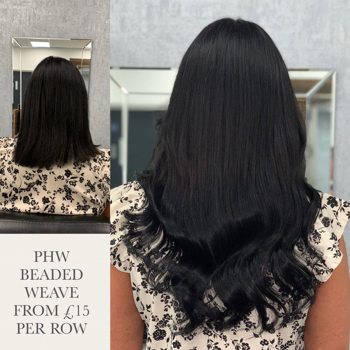 Pauls Hair World On Twitter Before After Of 3 Rows Beaded