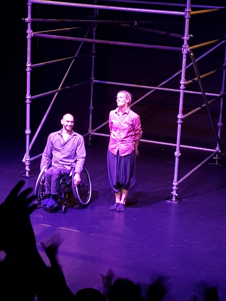 KidsInControl1's tweet photo. Wow! 111 onehundredandeleven What a stunning performance.  Visually breathtaking and a beautiful love story.  Thank you @UniAtypical #Bounce19 #wonderful #lifechanging @ArtsCouncilNI @belfastcc #artsmatterni https://t.co/N1kGe4mXxu
