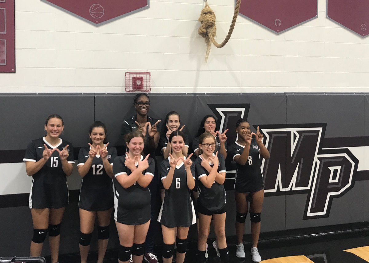 Our Junior High Girls Volleyball team finish league play with their first win of the season against TFA 25:19, 25:20 and 15:9. Sophia, Sydney and Alexis held us strong with consistent serves and passing. Great job ladies ! <a href="/LMPvolleyball/">LMP Volleyball</a> <a href="/LMPathletics/">LMP Athletics</a>