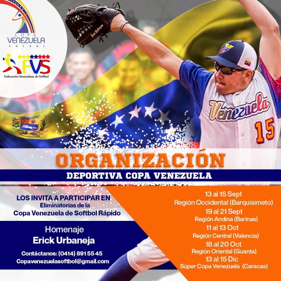 SANCHEZSALVA's tweet photo. Comienza nuestro reto 2019 con las eliminatorias Copa Venezuela Softbol . https://t.co/vrpkrYbrtt