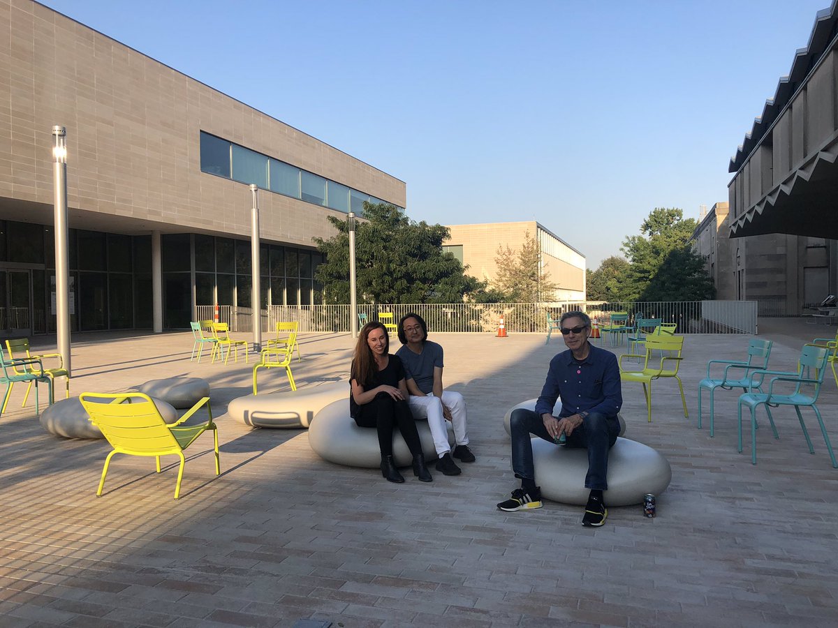 Ccolaccola's tweet image. New Jordan Plaza #SamFoxSchool @WUSTL @kemperartmuseum #Arbolope #MichaelVergasonLandscapeArchitects