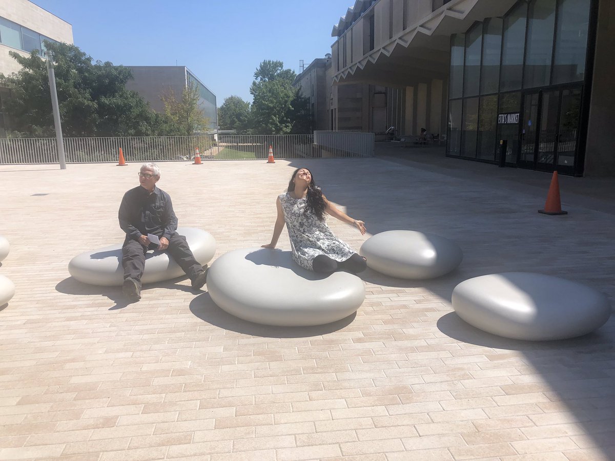 Ccolaccola's tweet image. New Jordan Plaza #SamFoxSchool @WUSTL @kemperartmuseum #Arbolope #MichaelVergasonLandscapeArchitects