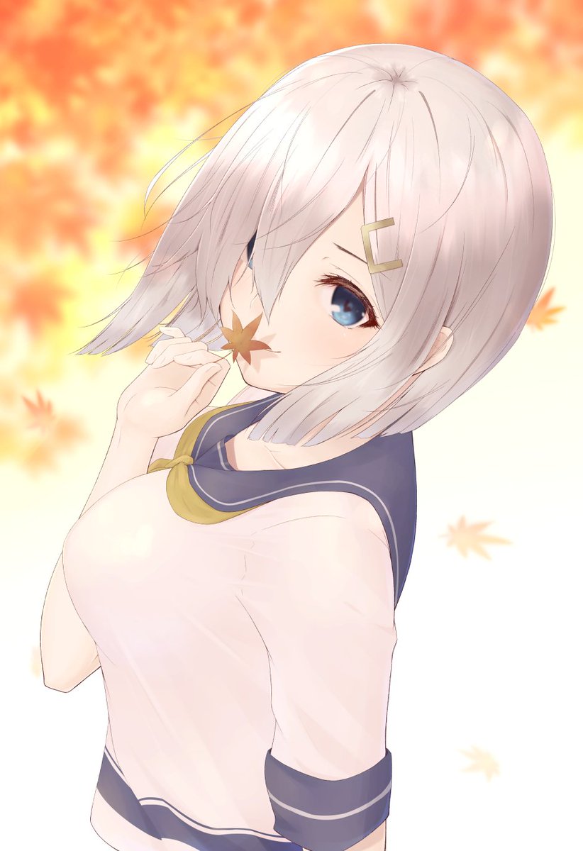 浜風さんちょこっと調整しましたこっちのがいいです多分 桐谷のイラスト