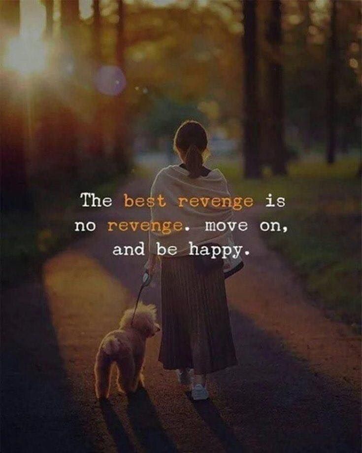 angelahadzou's tweet photo. The best revenge is no revenge!! Just move on with your life!! Stop taking the poison of revenge every day and take the happiness pill ❤️ instead! ☺️
#LoveYourself #louisehay #Forgiveness #personaldevelopment #heartinspired https://t.co/0Ef4qXfNuq