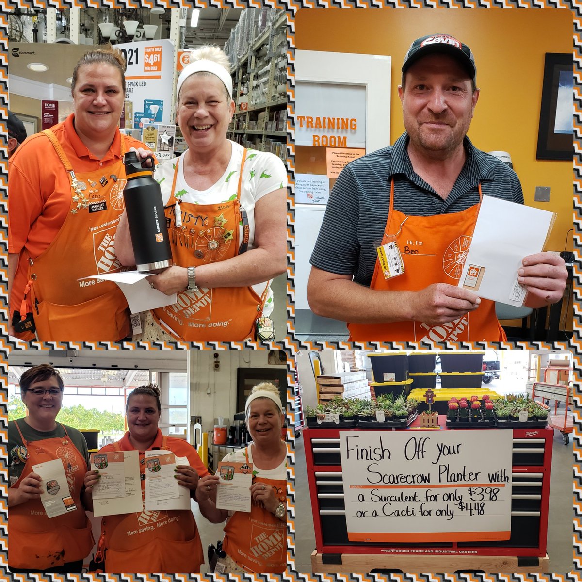 kmagoon78's tweet photo. Kristy reaching her 1000th Credit, Ben's PK in Garden, Dawn's Platinum Award, Tara's 2 Homer Awards, Specialty for 1H &amp; customer praise, Kristy reaching 50 VOC's &amp; Kids Workshop helping 297 kids, selling succulents &amp; cactus to sell the whole project. #2108 @LISA_M_MCCARTY1 https://t.co/LTrKD9HjG7