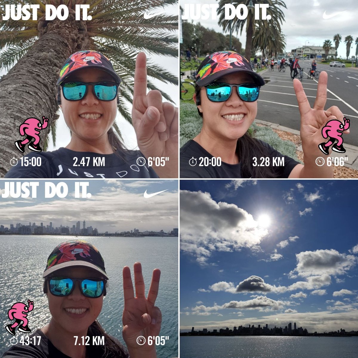 shelst's tweet photo. @bennettrun Instead of doing 1 long run, I did 3 shorter runs back to back #startyourunwithilana #go20withbillnye #kevinwegottago #nikerunning https://t.co/xKegOIOid4