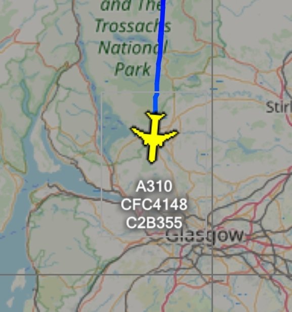 is_keelu's tweet photo. Royal Canadian Air Force
Airbus CC-150 304/#MRTT Polaris
#CanForce1
Spotted N/W of Glasgow, #Scotland
#CFC4148 #C2B355 #Reg15001 #VIPtransport #VIPpassenger #Planespotter #Planespotting #Aircraft #aviation #militaryaviation #MilitaryAircrafts #Planespotters #Canada https://t.co/gRMCYU8w87