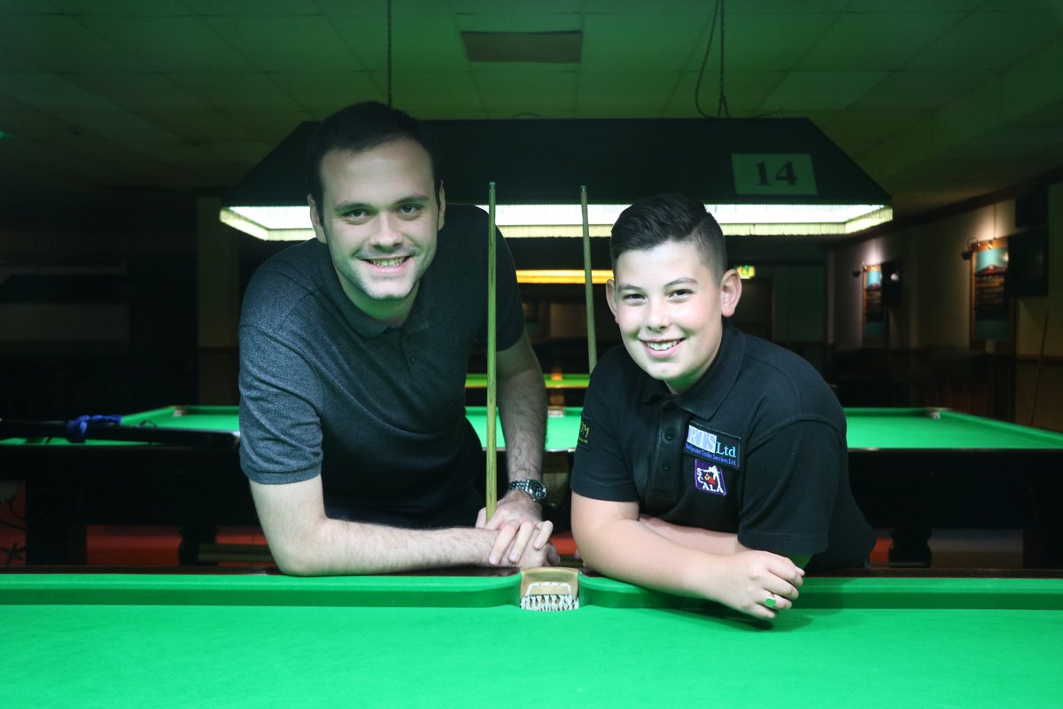 WEBSF_UK's tweet photo. 🏆 FINALS | After a long day of action here at @JestersSnooker in Swindon, it's time for our finals at the 2019 West of England Snooker Open.

Main event ➡ James Lee v Mark Lloyd

Plate event ➡ Anthony Rice v Liam Davies https://t.co/vaCFsiqy73