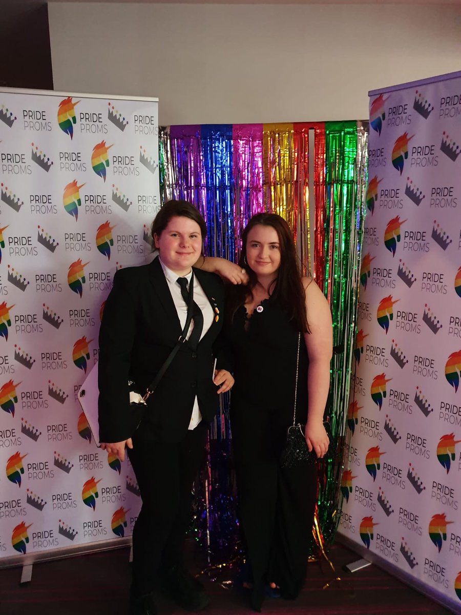 StrathavenAcad's tweet photo. A group of our pupils had an amazing night at the #prideproms event in the Radisson Blu Hotel in Glasgow. Lots of singing, dancing and general hilarity. What a fantastic event for LGBT+ young people and their allies. https://t.co/g65U3JNVOO