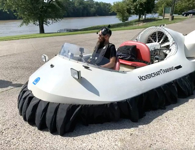 Hovercraft_HTC's tweet photo. Are you ready? The episode of “Aaron Needs a Job” featuring Neoteric Hovercraft airs at 10 p.m. Monday on Discovery Channel. You don’t want to miss seeing how Aaron Kaufman performs flying a hovercraft for the first time in his life! 
#AaronNeedsAJob  #AaronKaufman  #FastNLoud https://t.co/whO5LAesnn