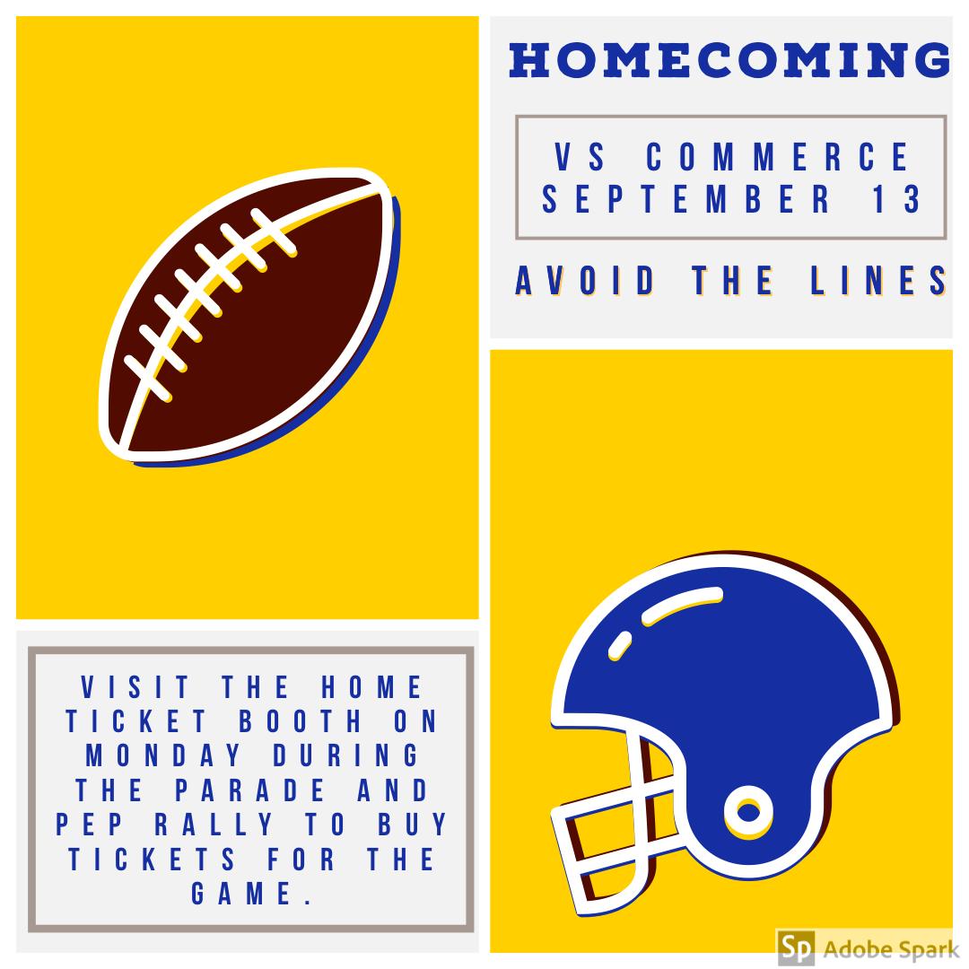 CommunityBraves's tweet photo. Avoid the lines this Friday by buying your tickets early. The Home ticket booth will be open for pre-sales on Monday during the Parade and Pep Rally. @communityisd @CHSBraveFB @CHSBraveNation #BraveNation https://t.co/jZBkvjxo34