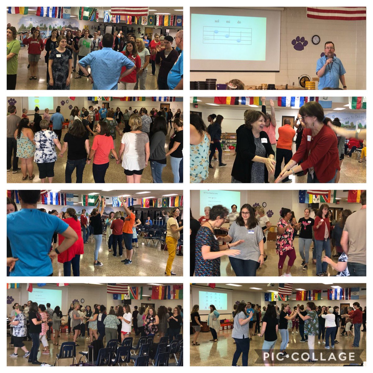 ATLorff's tweet photo. Wonderful first workshop of the 2019-2020 series. We loved partnering with the Kodaly chapter for this one and loved seeing all your smiling faces. See you in October for the fabulous Connie VanEngen. @AOSA1968 #orffpd2019 https://t.co/9MstKvISg0