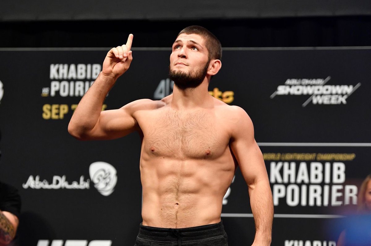 Engr Babar On Twitter Khabib Is The Only Athlete After Muhammad Ali That The Muslim Ummah Is Proud To Have Representing Islam On The Big Stage Https T Co Idkwzkc9vv