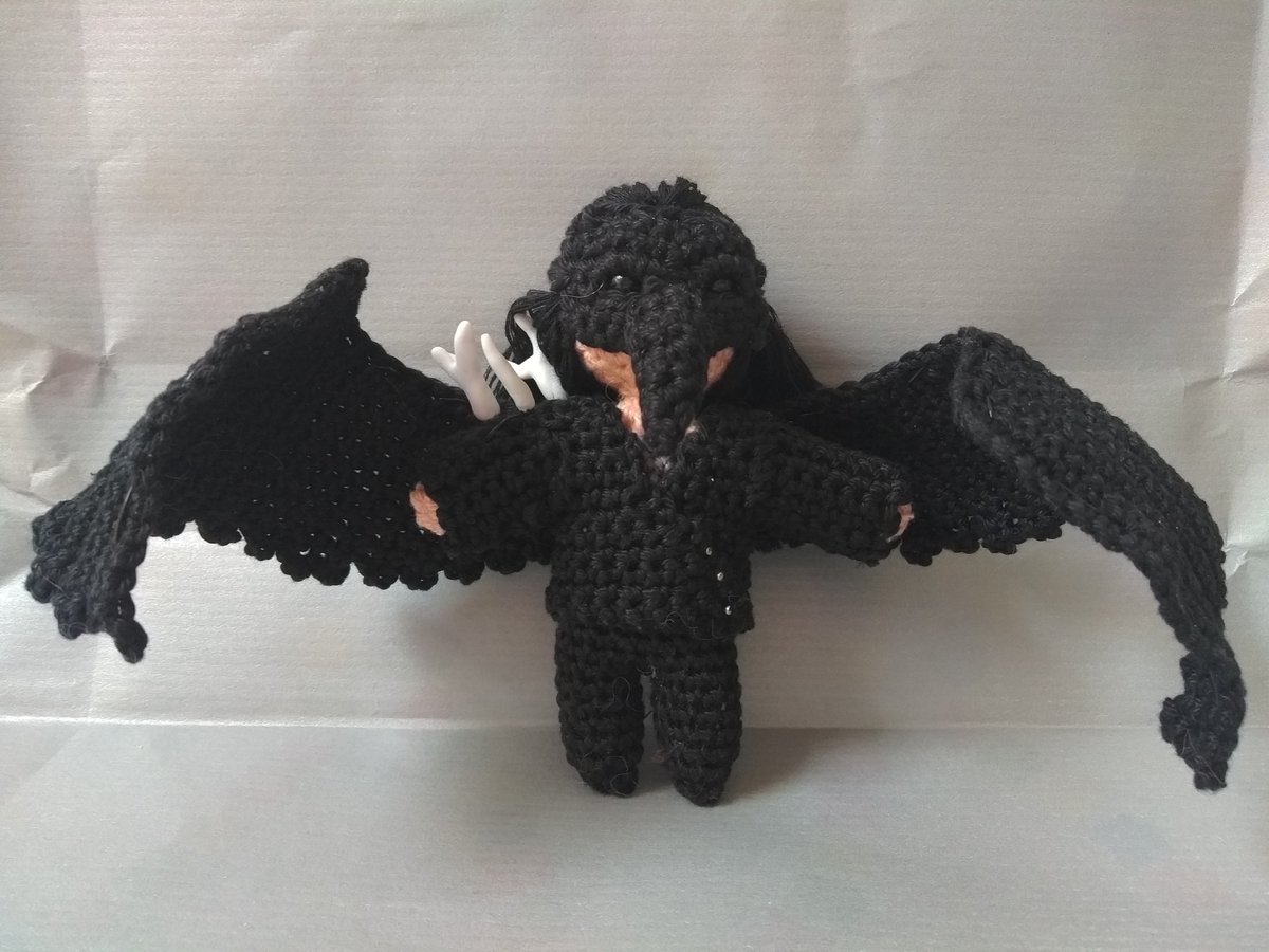 JeanCrochets's tweet photo. I am far, but not gone. 

Vax'ildan gets one final reunion with his sister, this time in cute crochet form.

#CriticalRole #criticalrolefanart #crochet 

If you're feeling generous or want to see more of my work check out my ko-fi: https://t.co/v9Ax1i3MlM https://t.co/fkWV3yzDCd