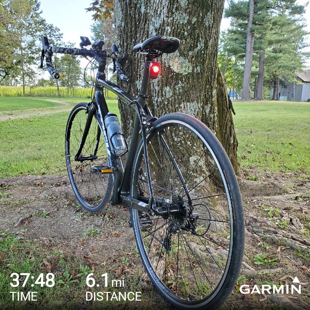 SenescentRunner's tweet photo. Next to last ride of Staycation 2019. #trek #bicycle #bicycleschangelives #garmin #beatyesterday https://t.co/qJ2TcTnD0Q