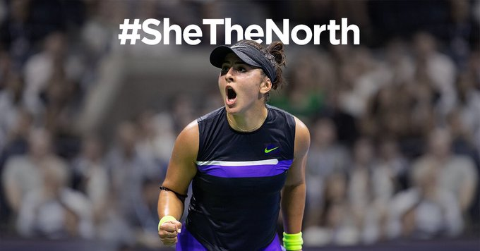 kristynwongtam's tweet photo. Remember this day. 🇨🇦
Greatness upon greatness. 
#SheTheNorth
#USOpenFinals https://t.co/jUH2aThxoL