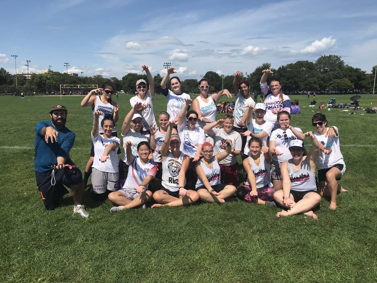 FrenzyUltimate's tweet photo. Just chomping it up at sectionals! GG(s) @Dish_Ultimate @IndyRogueUlt @chicagohelix and good luck at regionals! https://t.co/hoxIgM8lbG
