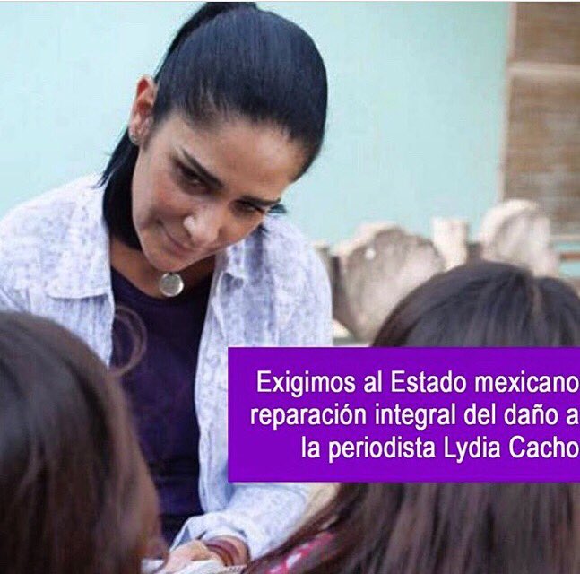 Desde el 27 de Julio @lydiacachosi está exiliada. Estaremos contando los días. 
Mexico esta en deuda contigo Lydia. 
#lydiacacho #lydiacachonoestassola #justiciaparalydiacacho #feministas #nadienoscalla #nomecallomas