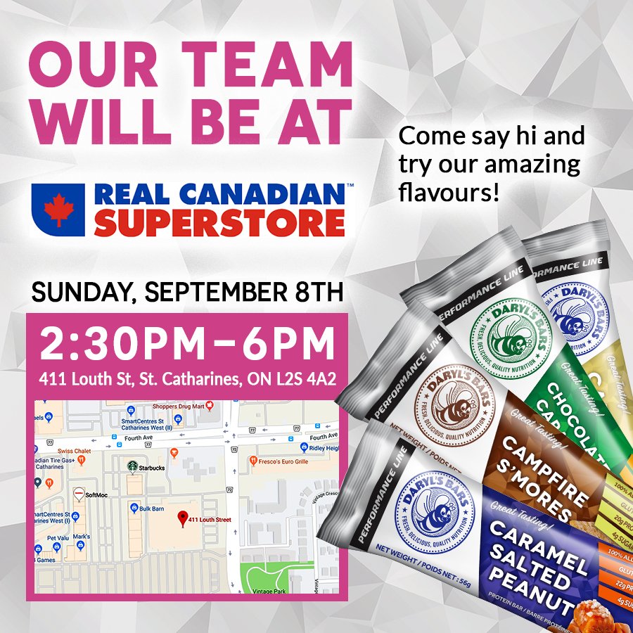 Daryl S Bars On Twitter Catch Us At Real Canadian Superstore In