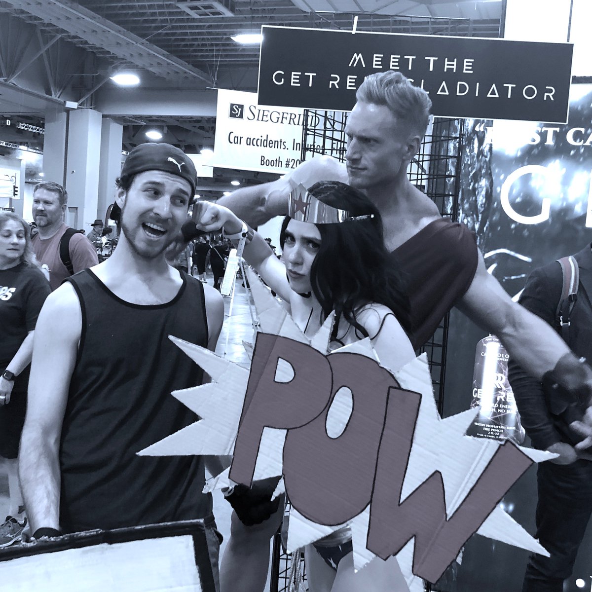 getrektenergy's tweet photo. POW! We are loving everyone who's coming to our stand at #FanX19! If you haven't had a chance to stop by our Get Rekt station (booth 2400C), today's your last chance! #getrekt #FanXFall19 #FanX https://t.co/19C88OQivi