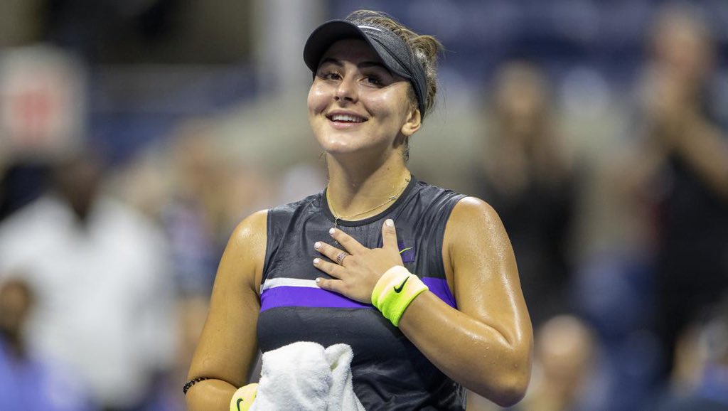 947ozfm's tweet photo. Congratulations @Bandreescu_! The first Canadian 🇨🇦 to win a #GrandSlam singles trophy. #SheTheNorth https://t.co/U66fdVhDTM