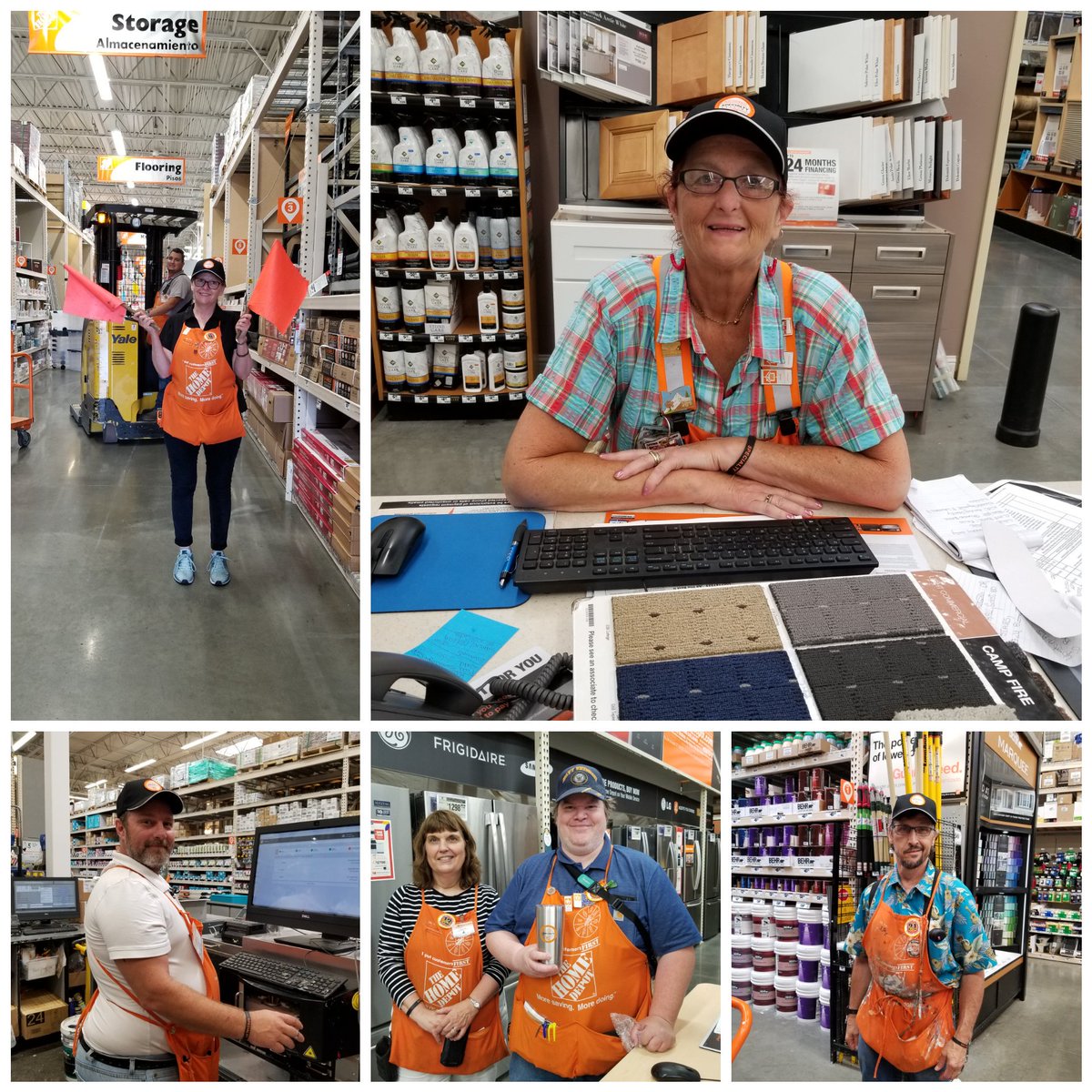 Got to hand out some swag for excellent customer service and creating share holder value during the first half! Great job 4026 specialty team! @blkubes @CumminsLucas <a href="/semke_t/">Thomas Semke</a> #thd4026 #specialtyappreciation2019