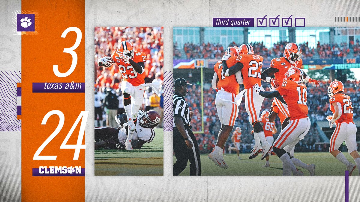 Clemson Football On Twitter Tigers On At The End Of The